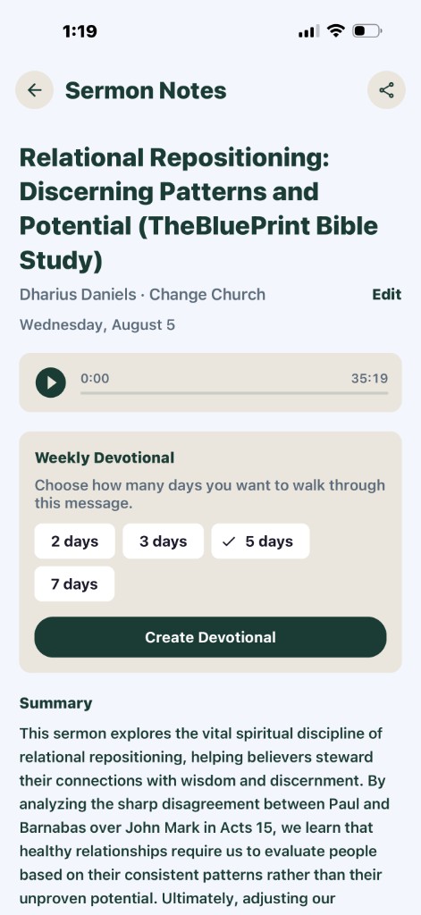 Hello Pastor — Understand